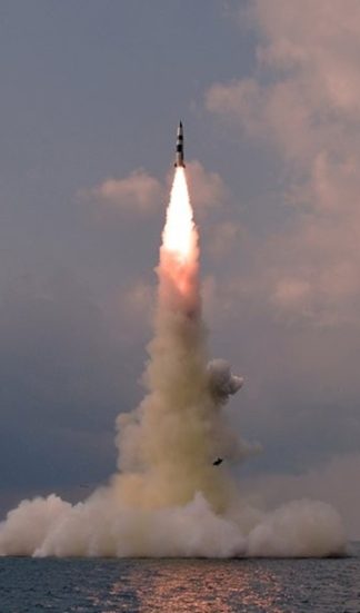 Corea del Norte lanzó un misil balístico de corto alcance hacia el mar de Japón.