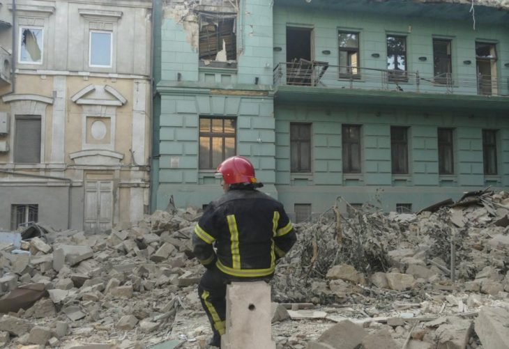 Nuevo ataque ruso a Odesa, «puerto vital», deja un muerto y 22 heridos