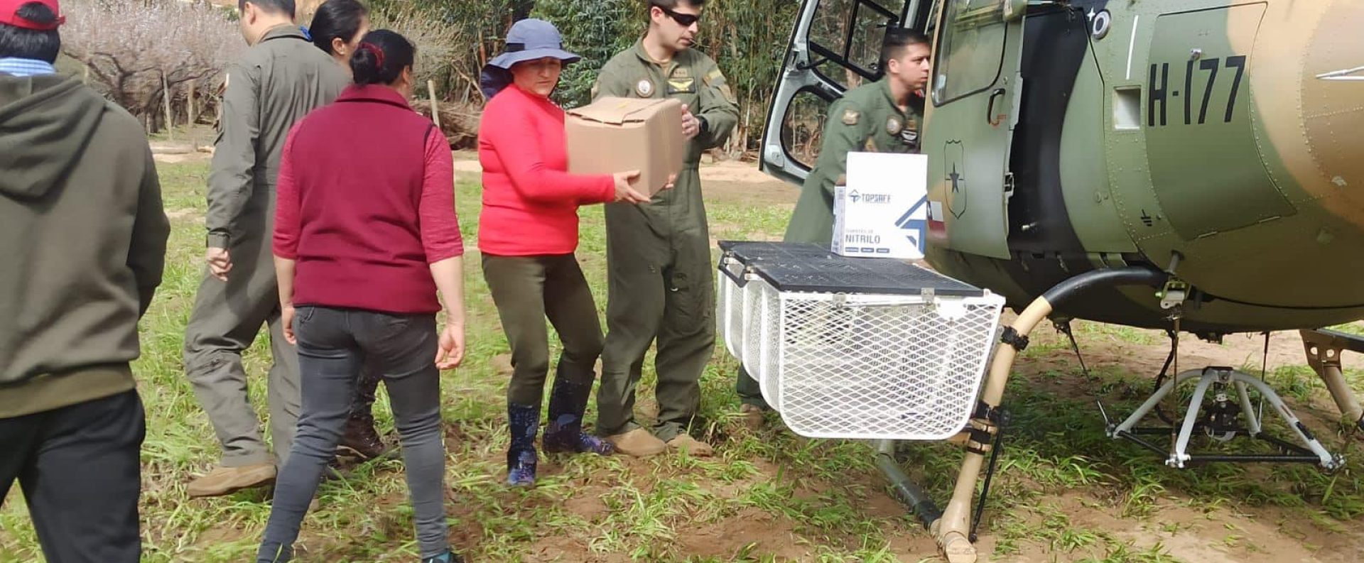 EJÉRCITO DE CHILE AYUDA A FAMILIAS DAMNIFICADAS DE LOLOL: