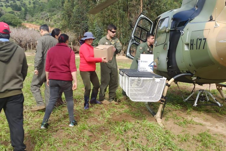 EJÉRCITO DE CHILE AYUDA A FAMILIAS DAMNIFICADAS DE LOLOL: